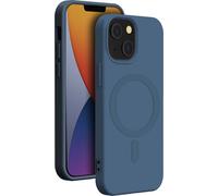 BIGBEN CONNECTED COVMAGIP14MB - Coque MagSafe silicone IP14 Plus Blue