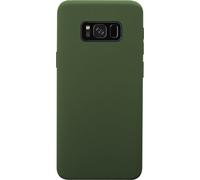 Coque pour Galaxy S8 Rigide en Silicone Soft Touch Vert
