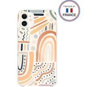 Coque pour iPhone XR/11 Hybride Semi-rigide Antichoc Multicolore