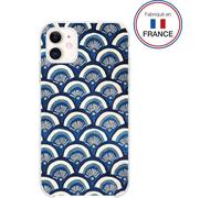 BIGBEN CONNECTED COVSUM5IP11 - Coque résine écailles bleues