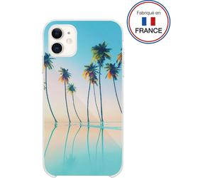 BIGBEN CONNECTED COVSUM8IP11 - Coque résine palmiers