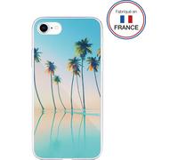 Coque pour iPhone 6/6S/7/8/SE(2022) Résine Semi-Rigide, Motifs Imprimés Multicolore