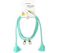 BigBen Connected, dragonne universelle pour smartphone avec pompons, bleu