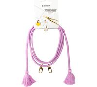 BigBen Connected, dragonne universelle pour smartphone avec pompons, rose