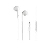 BIGBEN Connected - Écouteurs avec micro - embout auriculaire - filaire - jack 3,5mm - blanc