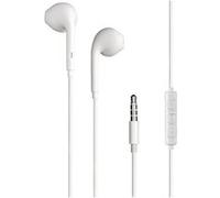BIGBEN Connected - Écouteurs avec micro - embout auriculaire - filaire - jack 3,5mm - blanc Blanc G