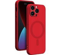 BigBen Connected, étui pour Apple iPhone 14 Pro Max Silicone compatible MagSafe, rouge