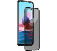 BigBen Connected, étui pour Xiaomi Redmi 10 2022 Silisoft fumée, noir transparent
