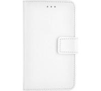 BigBen Connected, Étui universel taille XS Wallet avec compartiment pour carte et languette, Blanc