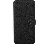 Façonnable Étui Huawei P30 Pro Folio Sellier avec bouton laqué noir