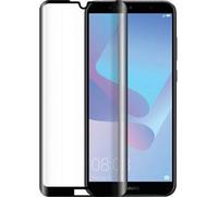 BigBen Connected, film d'écran en verre 2.5D oléophobe pour Huawei Y6 2019, noir transparent