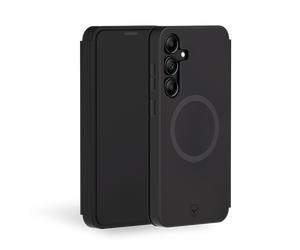 BigBen Connected - Folio renforce Magnet Samsung Galaxy S25+ 2m Noir + Garantie a vie Force Case