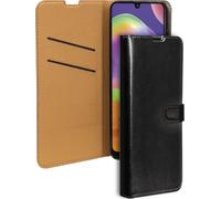 Folio Wallet - Etui à rabat pour téléphone portable - synthétique - noir - pour Samsung Galaxy A31