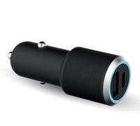 Bigben Connected FPLICAC2AC37WPDRB chargeur d'appareils mobiles Smartphone Noir Allume-cigare Charge rapide Auto