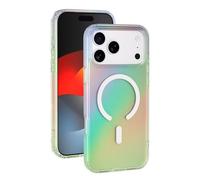 Coque MagSafe pour iPhone 17 Pro Max Hybride Transparente Irisée Bigben