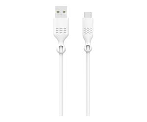 Bigben Connected JGCBLMIC1M2W câble USB 1,2 m USB A Micro-USB B Blanc