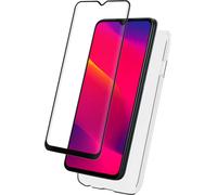BigBen Connected, kit de protection pour Oppo A9 / A5 Coque antichoc 9H et verre trempé, Transparent