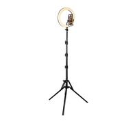 Bigben Connected Kit Influence XL Anneau lumineux 26 cm avec trépied 1,6 m Noir