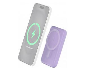 Bigben Connected MS10WPB5000MAHLV banque d'alimentation électrique 5000 mAh Recharge sans fil Violet