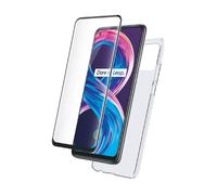 BigBen Connected Pack Coque + Verre pour Realme 8 5G Transparent
