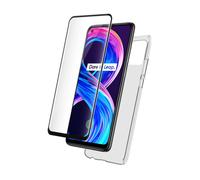 BigBen Connected Pack Coque + Verre pour Realme 8 Pro 4G Transparent