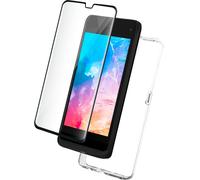 Bigben Connected Pack Coque et Verre pour Logicom Five Souple Transparent