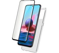 Pack Coque Souple Transparente + Protège-écran 2.5D en Verre trempé pour Redmi Note 10/10s Xiaomi Bigben
