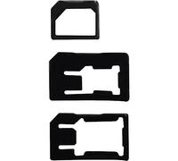 Pack adaptateurs pour Micro et Nano Sim Noir Bigben