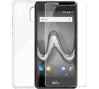 Pack de Protection Coque et Protège-Ecran pour Wiko Jerry 3 Transparent