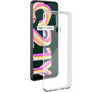 Silisoft - Coque de protection pour téléphone portable - polyuréthanne thermoplastique (TPU) - transparent - pour Realme C21Y