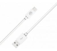 BigBen Connected, USB-A/USB-C Kabel 1,2 m - 3 A, Weiß