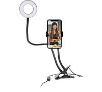 BIGBEN Connected Vlogging and Photography Kit Small - Éclairage annulaire - 1 têtes - LED - CC