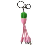Bigben Connected YKCABLEMLTCACTUS câble de téléphone portable 0,15 m Micro-USB A Micro USB + Lightning + USB C