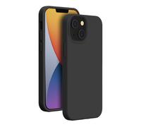 Bigben Connected Coque iPhone 13/14 Souple SiliSoft Antichocs TPU Silicone Noir mat