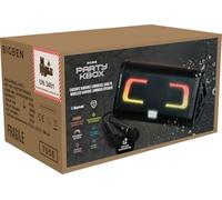 Bigben Enceinte Bluetooth PARTYBTIPKBOX - 200W Karaoké, effets lumineux, 2 micros, IPX54 - Noir