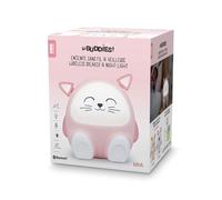 Veilleuse et Enceinte sans fil Bluetooth BigBen Chat 15 W Rose Rose