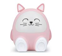 BigBen Enceinte Bluetooth Lumineuse Modèle Chat Rose