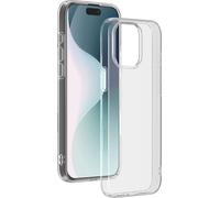BigBen, Étui pour iPhone 16 Pro Flexible SiliSoft Non-jaunissant, Transparent