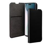 BigBen Étui pour iPhone 16 Pro Folio Wallet avec Fonction Support Noir