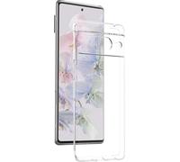 BigBen, Housse anti-jaunissement pour Google Pixel 7 Pro SiliSoft, Transparent