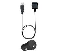 Bigben Interactive - Adaptateur D'alimentation Pour Voiture - 1 A (Usb) - Sur Le Câble : 30-Pin Apple - Noir