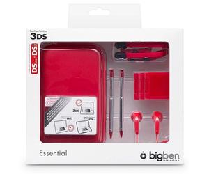 BigBen Interactive BB297287 - Pack Essential V2 Pack d'Accessoires Console compatible N3DS [Couleurs Aléatoires]