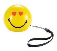 BigBen Interactive bt15smileylove 3 W boule jaune Enceinte portable - Enceintes portables (3 W, sans fil et filaire, Bluetooth/3.5 mm, 10 m, 3,5 mm, jaune) G