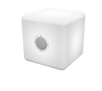 Bigben Interactive btcblights stéréo 10 W Cube Blanc Haut-Parleur Portable