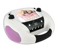 Bigben Interactive CD52DOGS Système stéréo portable Analogique FM Noir, Rose et Blanc