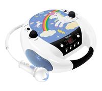 Bigben Interactive CD52UNICORNM2, 88 - 108 MHz, FM, CD-Audio, Lecteur CD portable, Multicolore, 1 Disques