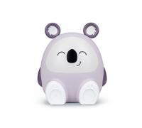 Veilleuse et Enceinte sans fil Bluetooth BigBen Koala 15 W Blanc et Violet