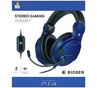 Bigben Interactive PS4OFHEADSETV3G Casque filaire Gaming Bleu