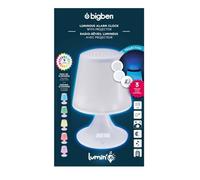 Bigben Interactive RRVP01 Horloge Numérique Blanc Radio Portable - Radios Portables (Horloge, Numérique, FM, LED, différent, Blanc)