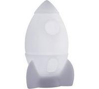 Bigben Lumin'us Rocket - Haut-parleur - pour utilisation mobile - sans fil - Bluetooth - clair Clair, Blanc G